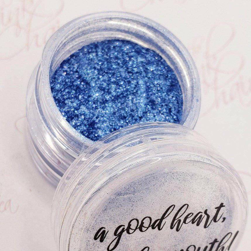 A Good Heart, But This Mouth! Pigment by thePINKchair - thePINKchair.ca - Nail Art - thePINKchair nail studio