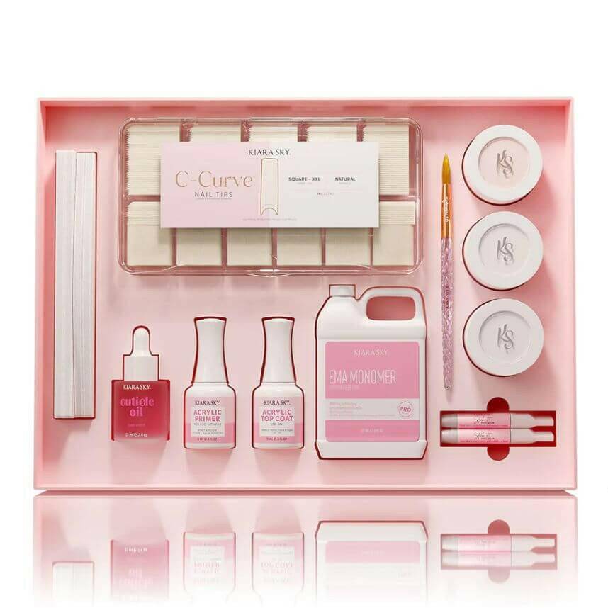Acrylic Nail Kit by Kiara Sky - thePINKchair.ca - Acrylic Powder - Kiara Sky