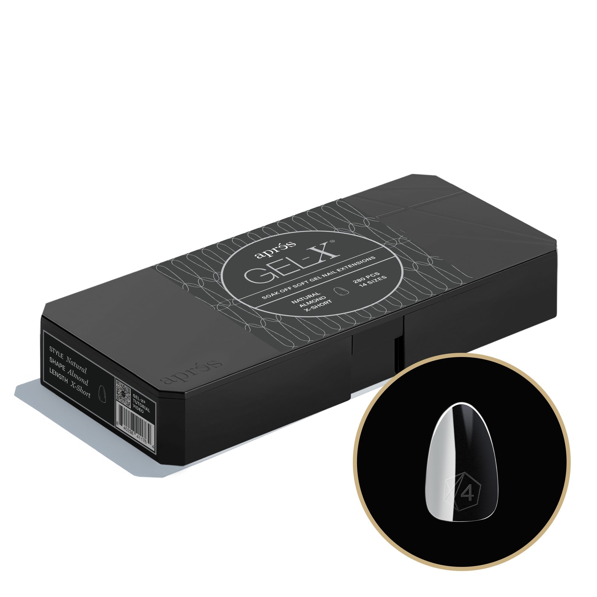 ALMOND Apres Gel-X MINI Tip Box - thePINKchair.ca - Tips - Apres