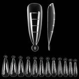 Almond Dual Form for AcrylGel by thePINKchair - thePINKchair.ca - Tips - thePINKchair nail studio