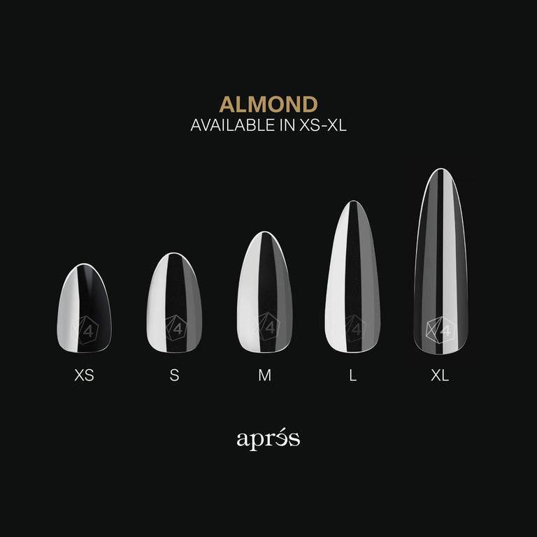 ALMOND Gel - X® Tip Box - Pro (600pcs) - thePINKchair.ca - Tips - Apres