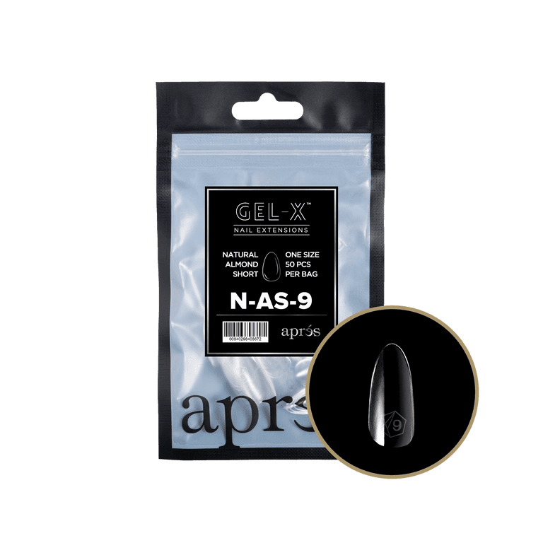 ALMOND - NATURAL Gel - X Refill (50pcs) - thePINKchair.ca - Tips - Apres