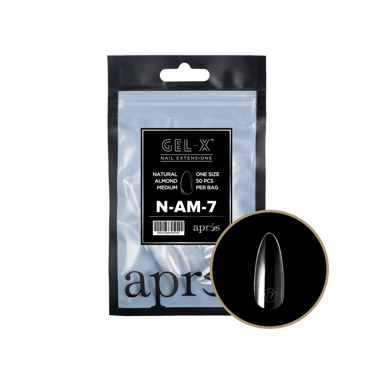 ALMOND - NATURAL Gel - X Refill (50pcs) - thePINKchair.ca - Tips - Apres