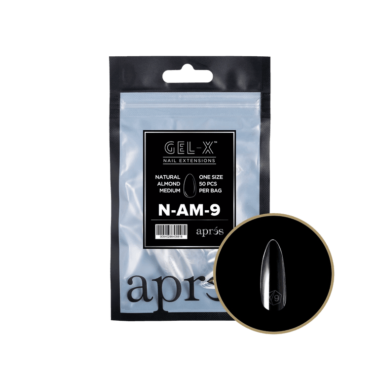 ALMOND - NATURAL Gel - X Refill (50pcs) - thePINKchair.ca - Tips - Apres