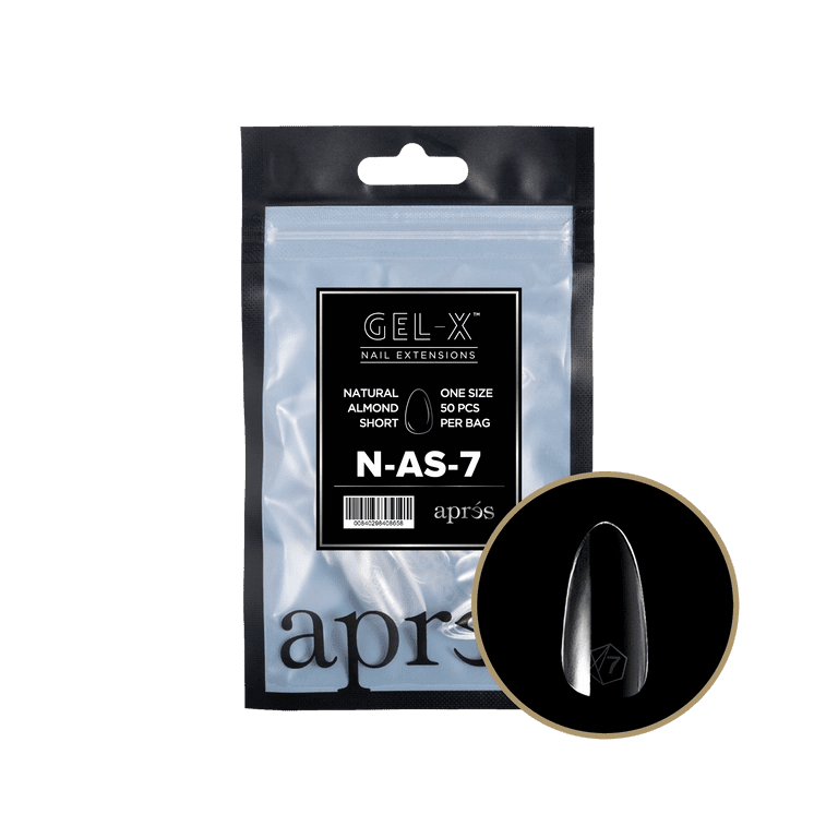 ALMOND - NATURAL Gel - X Refill (50pcs) - thePINKchair.ca - Tips - Apres