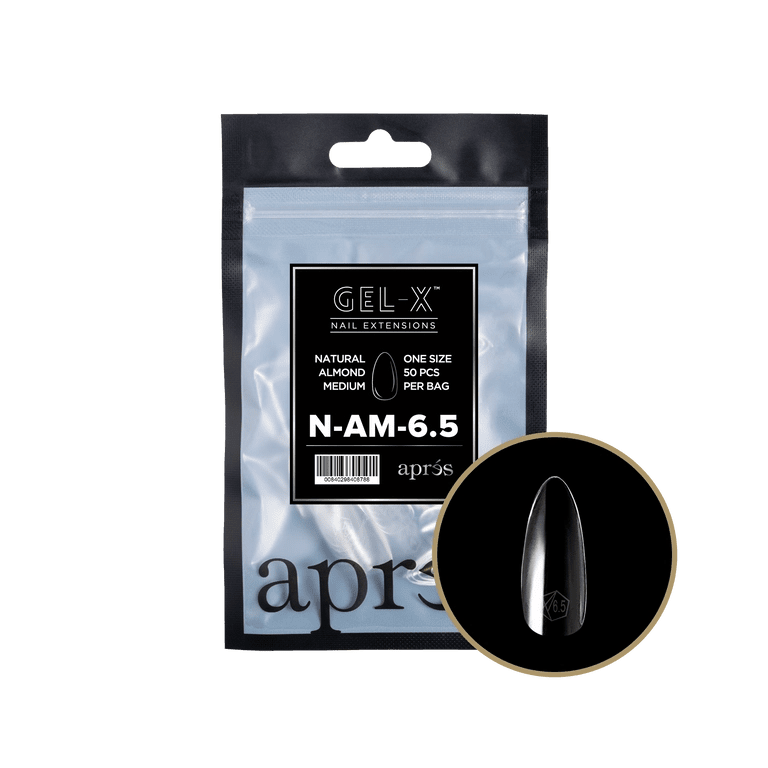 ALMOND - NATURAL Gel - X Refill (50pcs) - thePINKchair.ca - Tips - Apres