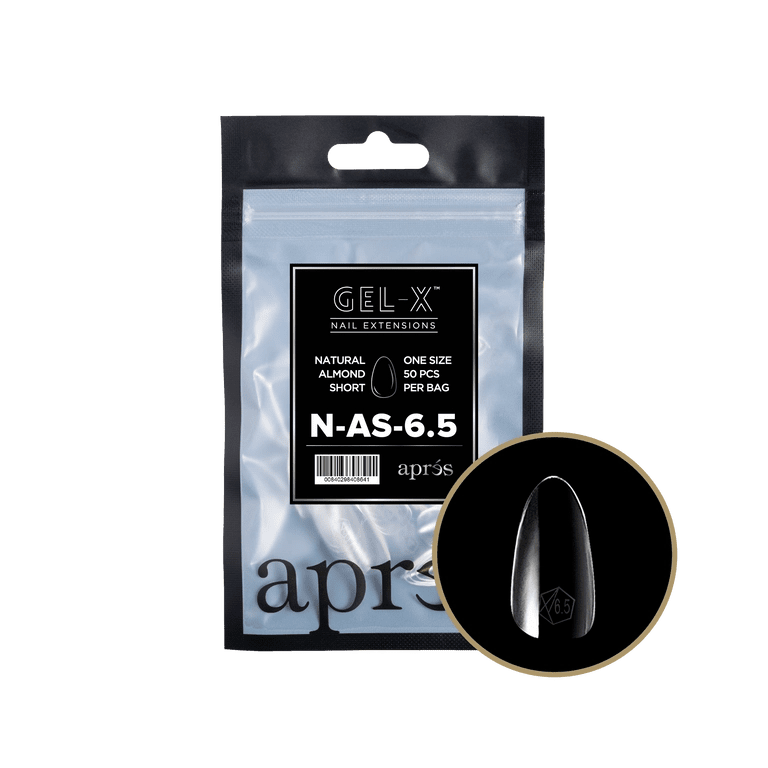 ALMOND - NATURAL Gel - X Refill (50pcs) - thePINKchair.ca - Tips - Apres