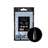 ALMOND - NATURAL Gel - X Refill (50pcs) - thePINKchair.ca - Tips - Apres