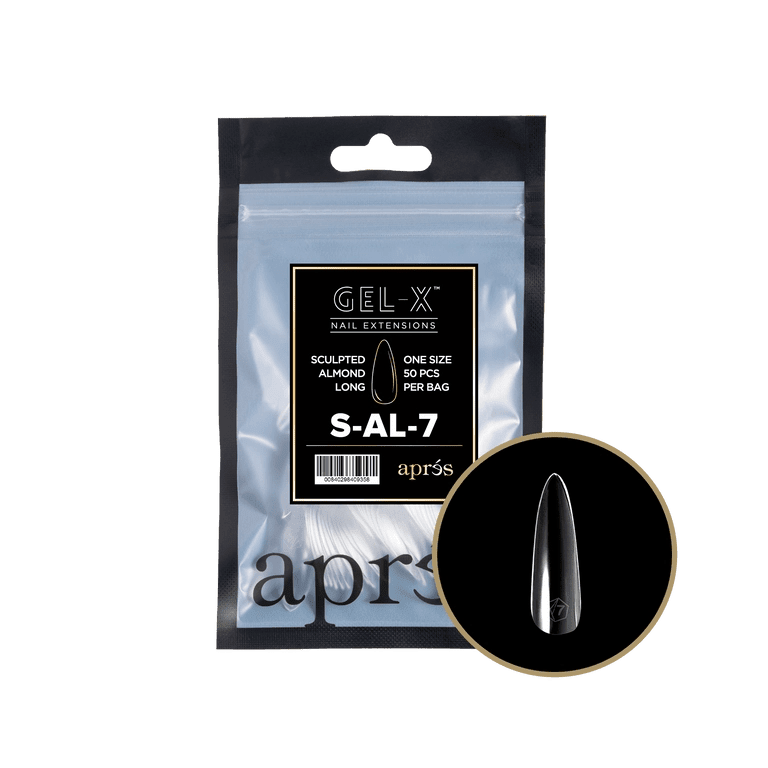 ALMOND - SCULPTED Gel - X Refill (50pcs) - thePINKchair.ca - Tips - Apres