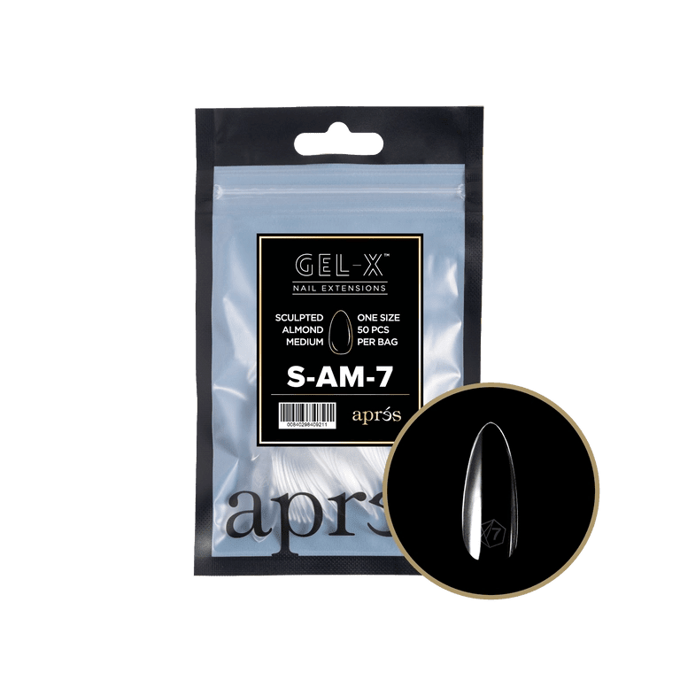 ALMOND - SCULPTED Gel - X Refill (50pcs) - thePINKchair.ca - Tips - Apres
