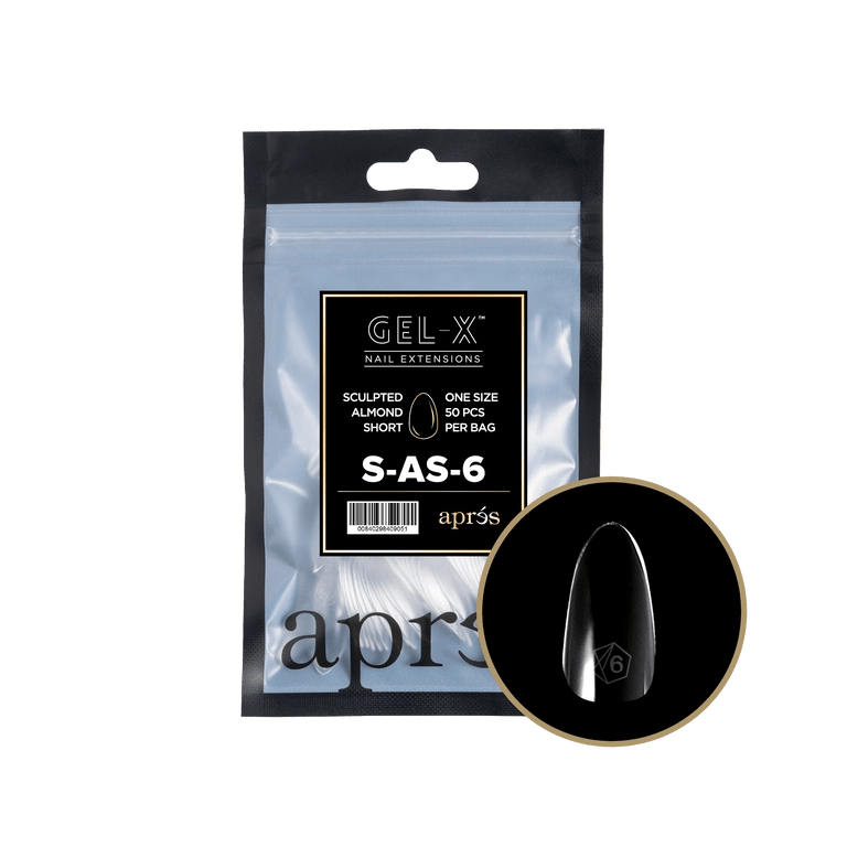 ALMOND - SCULPTED Gel - X Refill (50pcs) - thePINKchair.ca - Tips - Apres