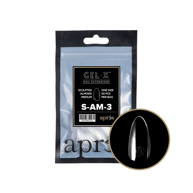 ALMOND - SCULPTED Gel - X Refill (50pcs) - thePINKchair.ca - Tips - Apres