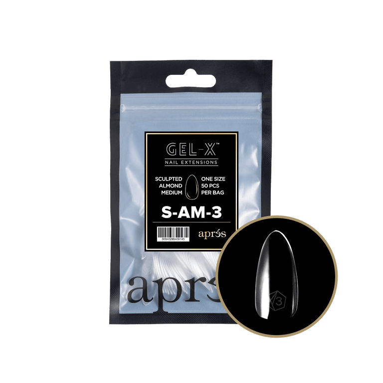 ALMOND - SCULPTED Gel - X Refill (50pcs) - thePINKchair.ca - Tips - Apres