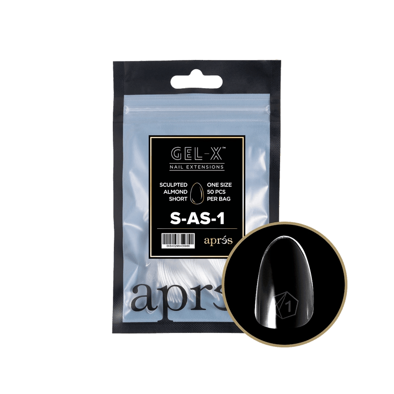 ALMOND - SCULPTED Gel - X Refill (50pcs) - thePINKchair.ca - Tips - Apres
