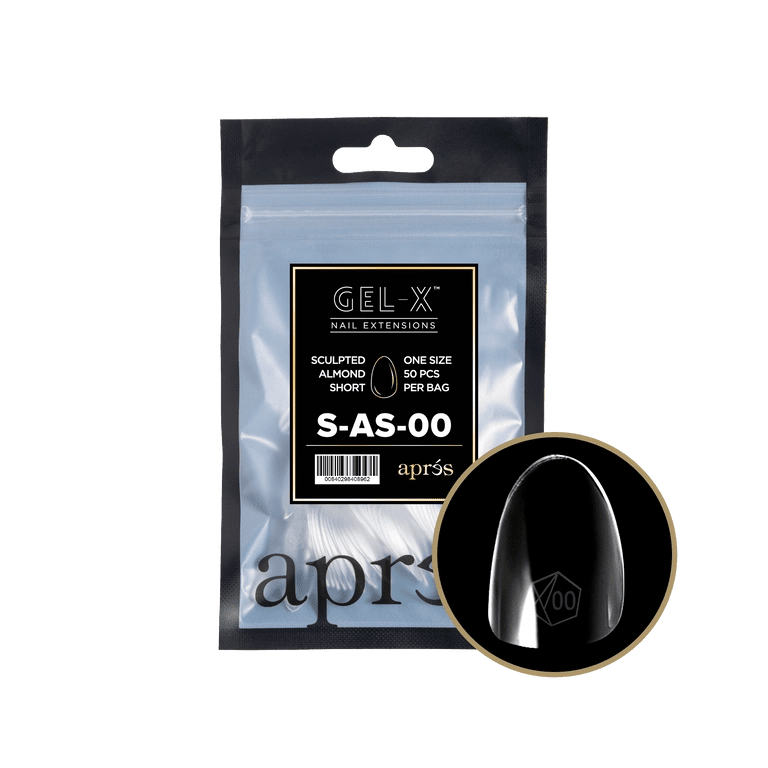 ALMOND - SCULPTED Gel - X Refill (50pcs) - thePINKchair.ca - Tips - Apres