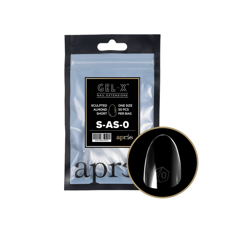 ALMOND - SCULPTED Gel - X Refill (50pcs) - thePINKchair.ca - Tips - Apres