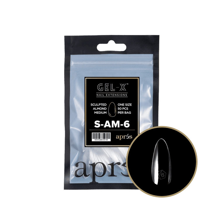 ALMOND - SCULPTED Gel - X Refill (50pcs) - thePINKchair.ca - Tips - Apres