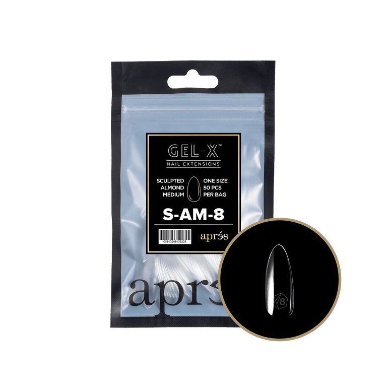 ALMOND - SCULPTED Gel - X Refill (50pcs) - thePINKchair.ca - Tips - Apres
