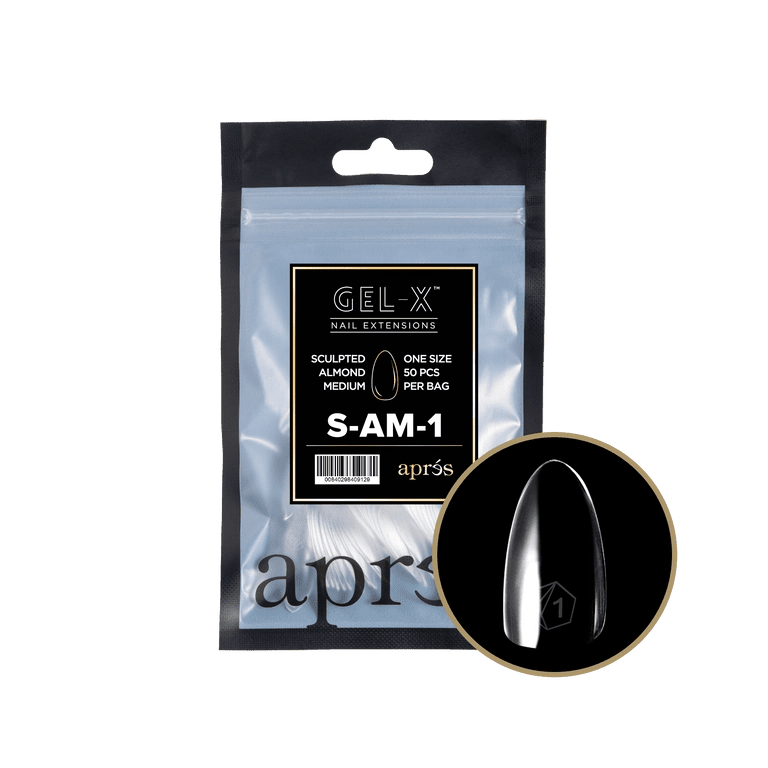 ALMOND - SCULPTED Gel - X Refill (50pcs) - thePINKchair.ca - Tips - Apres
