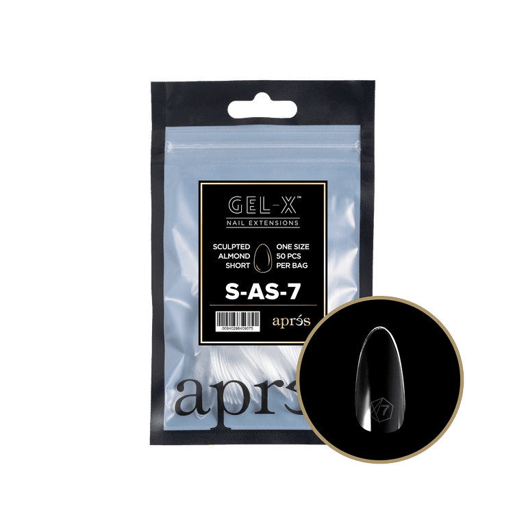 ALMOND - SCULPTED Gel - X Refill (50pcs) - thePINKchair.ca - Tips - Apres