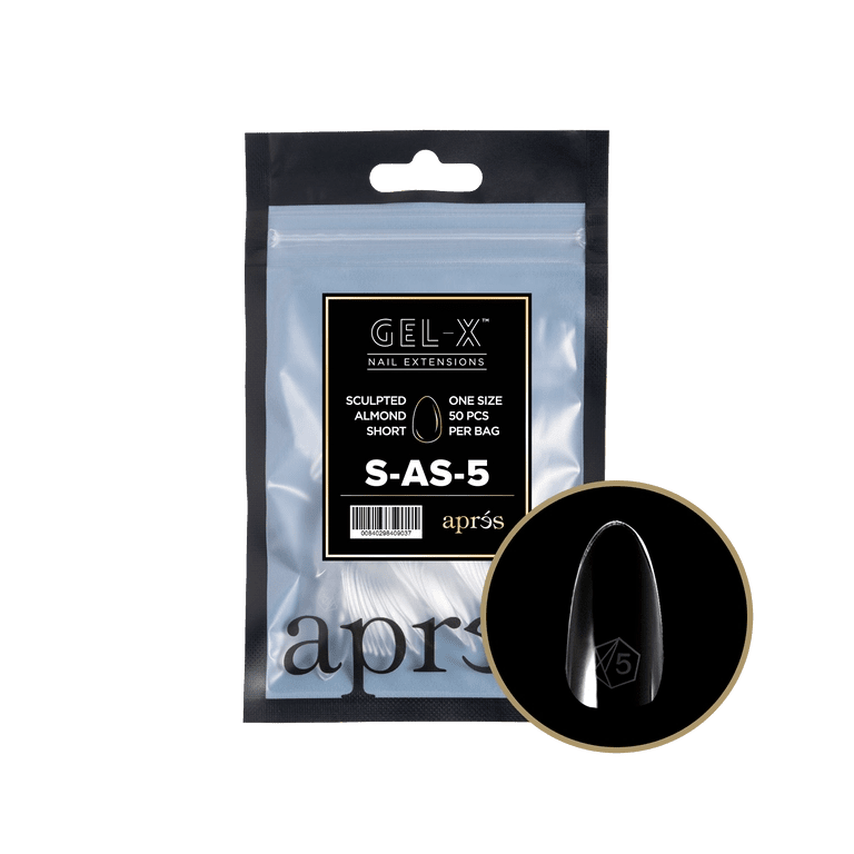 ALMOND - SCULPTED Gel - X Refill (50pcs) - thePINKchair.ca - Tips - Apres