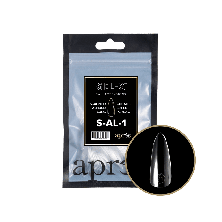 ALMOND - SCULPTED Gel - X Refill (50pcs) - thePINKchair.ca - Tips - Apres