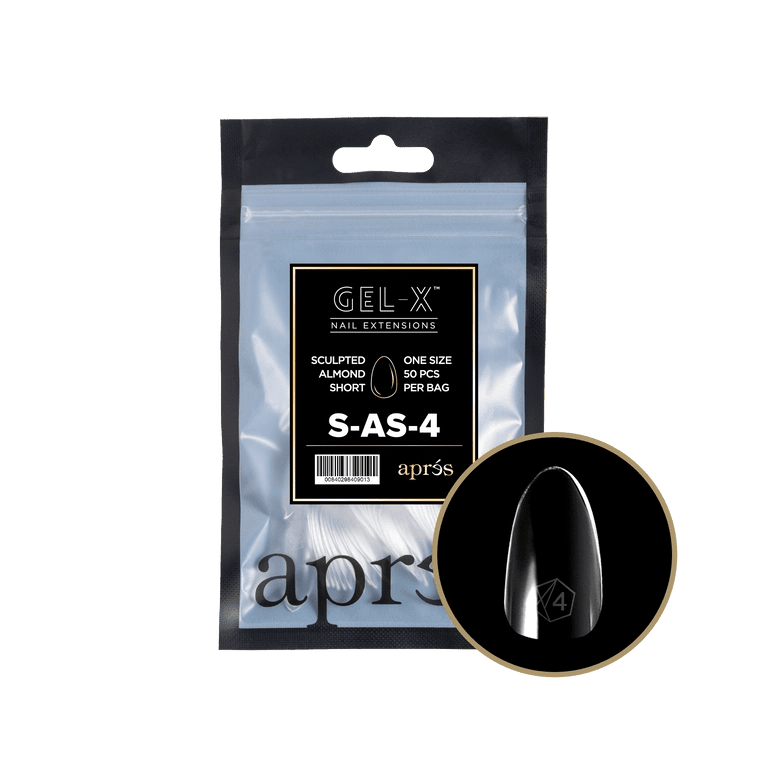 ALMOND - SCULPTED Gel - X Refill (50pcs) - thePINKchair.ca - Tips - Apres