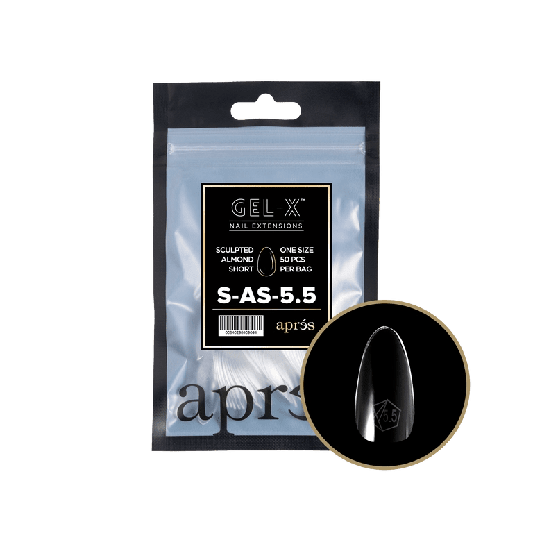 ALMOND - SCULPTED Gel - X Refill (50pcs) - thePINKchair.ca - Tips - Apres
