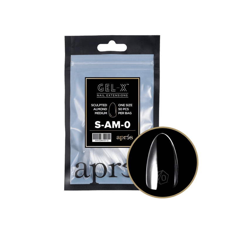 ALMOND - SCULPTED Gel - X Refill (50pcs) - thePINKchair.ca - Tips - Apres