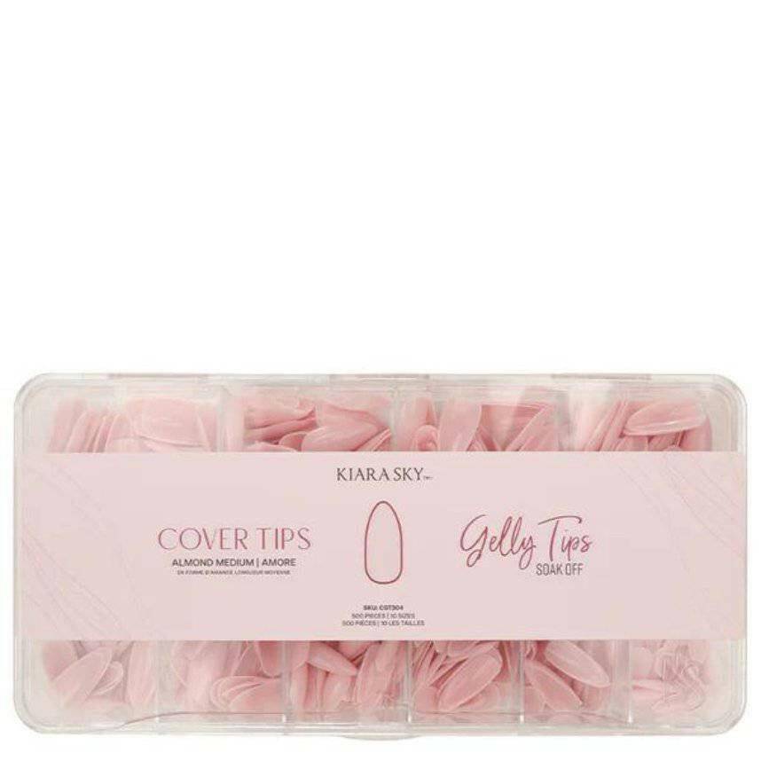 Amore Cover Gelly Tips by Kiara Sky - thePINKchair.ca - Tips - Kiara Sky