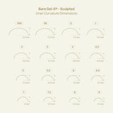 Aprés Bare Gel-X® Sculpted Tip Box (280pcs) - thePINKchair.ca - Tips - Apres