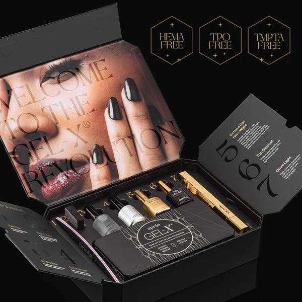 Aprés Signature Gel - X® kit + mini Gel - X® Tip Box (NAM) - thePINKchair.ca - Tips - Apres