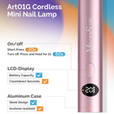 ART01G Rechargeable LED/UV Flash Cure Nail Lamp - thePINKchair.ca - nail lamp - MelodySusie