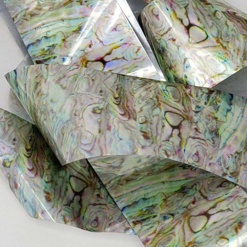 Atlantis Transfer Foil by thePINKchair - thePINKchair.ca - Nail Art - thePINKchair nail studio
