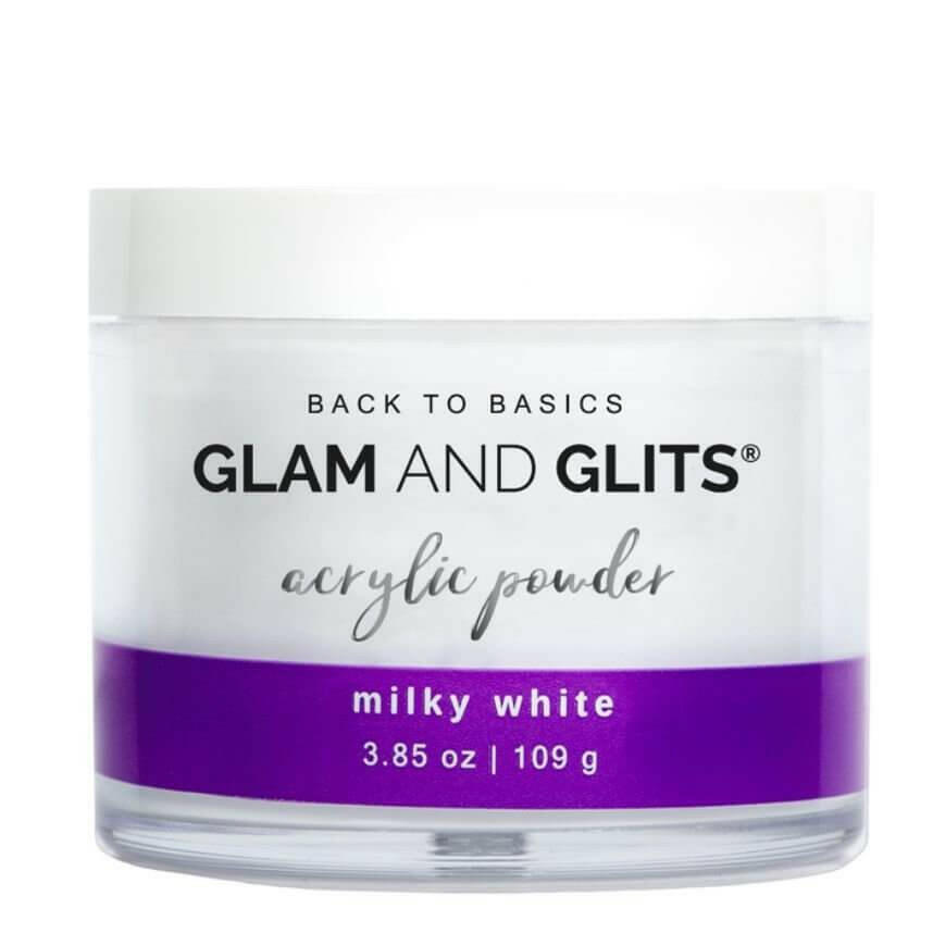 Back to Basics Milky White (3.85OZ) by Glam & Glits - thePINKchair.ca