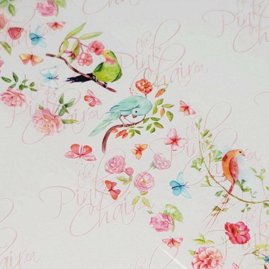 Beautiful Blossom Transfer Foil 2 by thePINKchair - thePINKchair.ca - nail art - thePINKchair nail studio