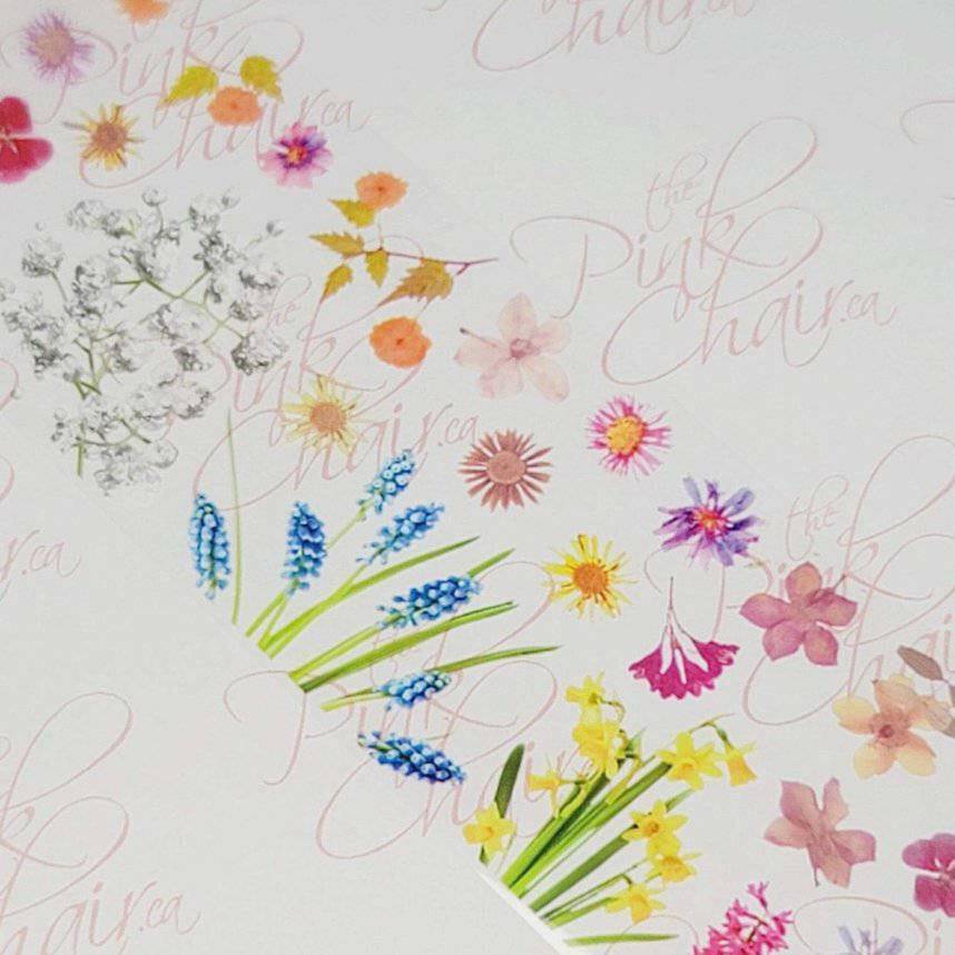 Beautiful Blossom Transfer Foil 6 by thePINKchair - thePINKchair.ca - nail art - thePINKchair nail studio