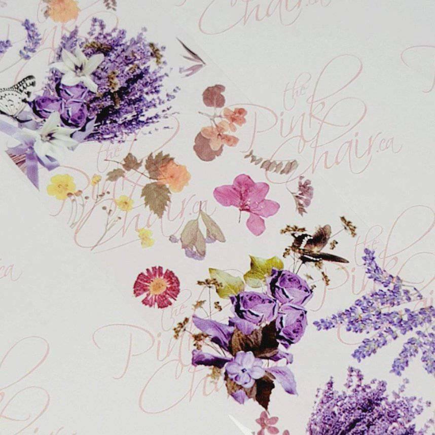 Beautiful Blossom Transfer Foil 7 by thePINKchair - thePINKchair.ca - nail art - thePINKchair nail studio