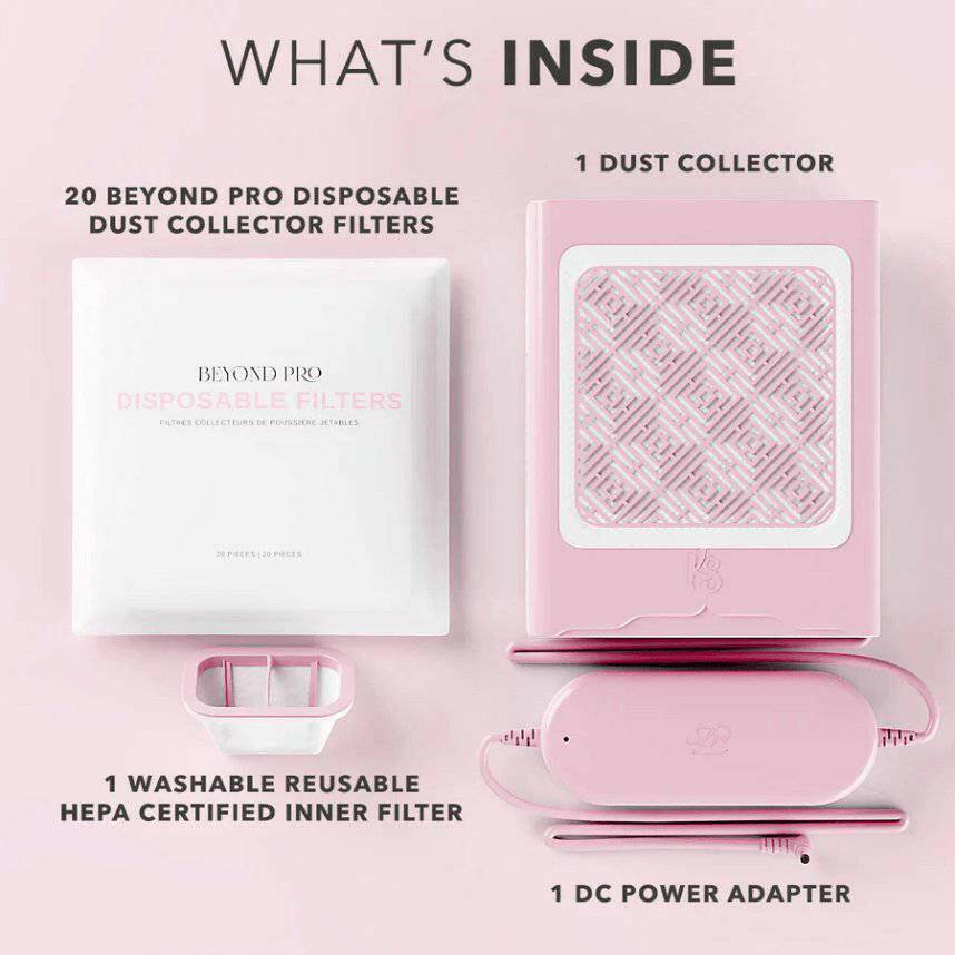 Beyond Pro Dust Collector by Kiara Sky - thePINKchair.ca - Tools - Kiara Sky