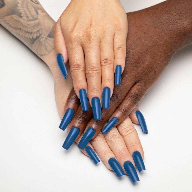 Billy Blue - 240 - thePINKchair.ca - gel polish - Apres