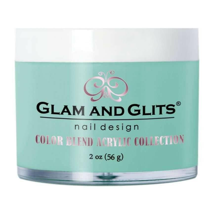 BL3111, Aquamarine Acrylic Powder by Glam & Glits - thePINKchair.ca - Coloured Powder - Glam & Glits