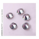 Black Crystal AB Rounds by 2MBEAUTY - thePINKchair.ca - Rhinestone - 2Mbeauty