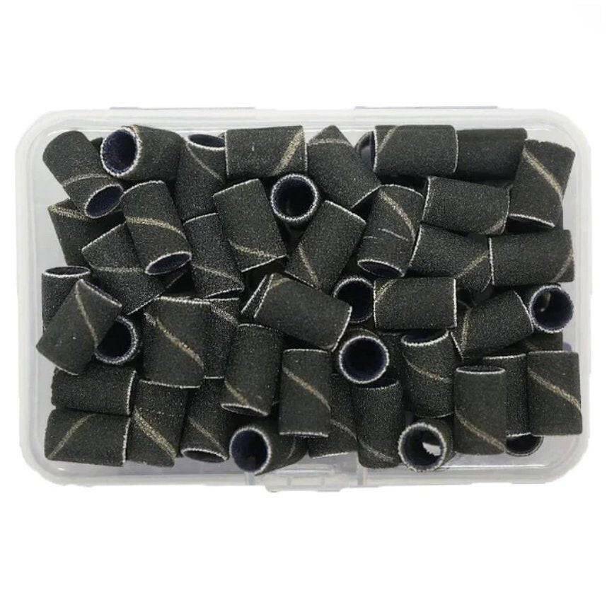 Black Sanding Band (100pcs) by thePINKchair - thePINKchair.ca - efile bit - thePINKchair nail studio