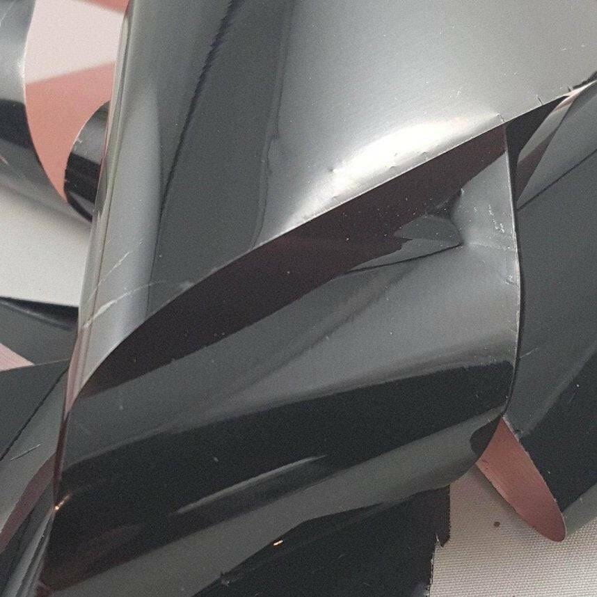 Black Transfer Foil by thePINKchair - thePINKchair.ca - Nail Art - thePINKchair nail studio