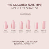 Blooming Cover Gelly Tips by Kiara Sky - thePINKchair.ca - Tips - Kiara Sky