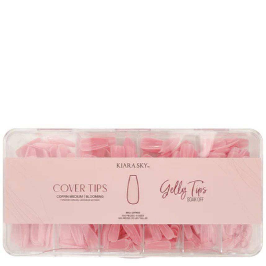 Blooming Cover Gelly Tips by Kiara Sky - thePINKchair.ca - Tips - Kiara Sky