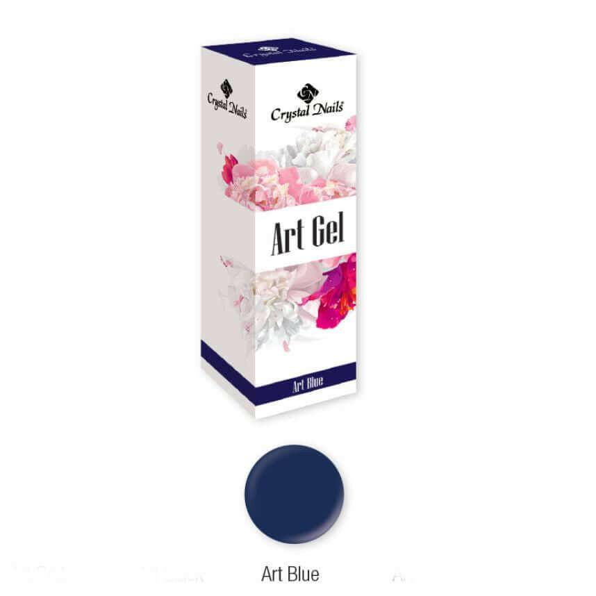 Blue Art Gel Paint by Crystal Nails - thePINKchair.ca - Coloured Gel - Crystal Nails/Elite Cosmetix USA