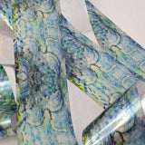 Blue Crush Transfer Foil by thePINKchair - thePINKchair.ca - Nail Art - thePINKchair nail studio