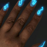 Blue Glow Pigment - thePINKchair.ca - Nail Art - the GEL bottle