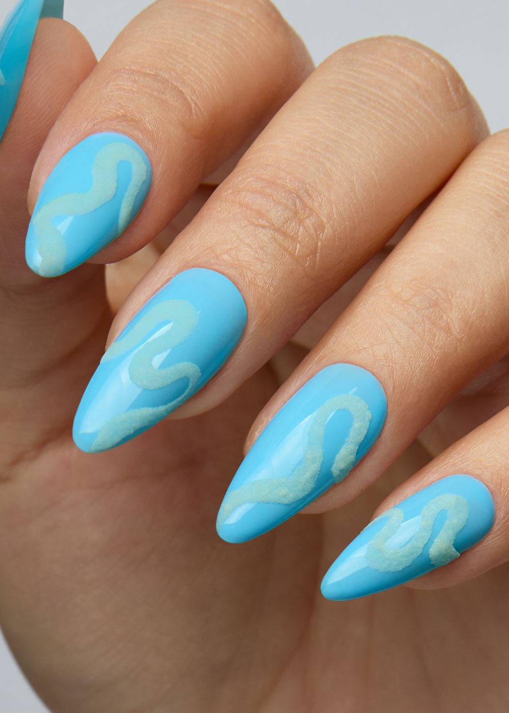 Blue Glow Pigment - thePINKchair.ca - Nail Art - the GEL bottle